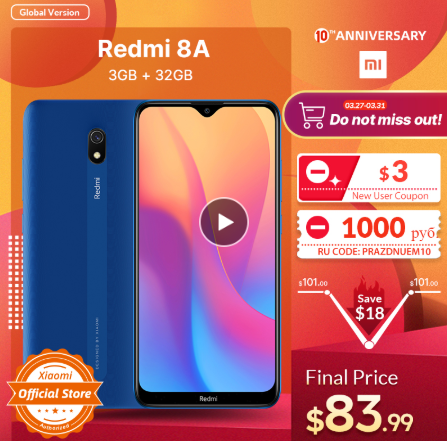 К обладателям смартфона Redmi 8A