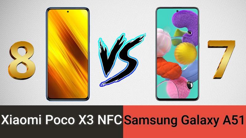 Какой смартфон лучше в плане качество и долговечности примерно на 4 года Xiaomi Poco X3 NFC или Samsung Galaxy A51