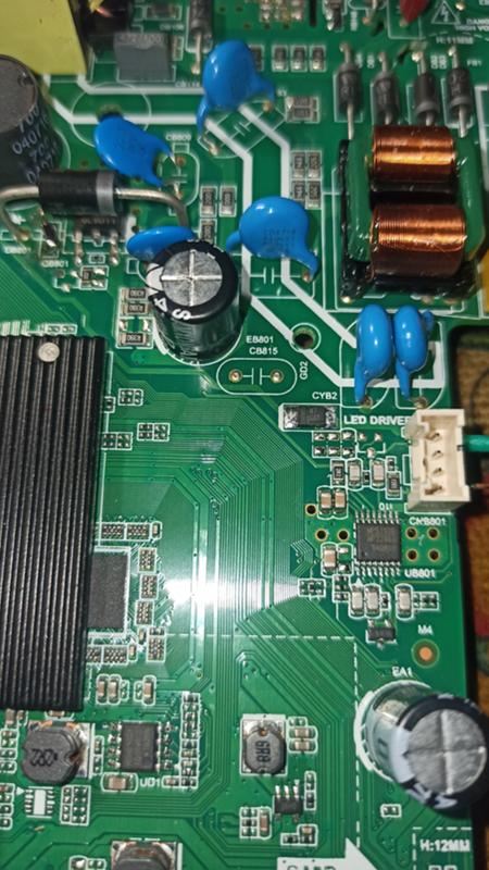 Помогите найти схему и разобраться с неисправностью платы телевизора xiaomi tpd.ms6683.pb791 - 1