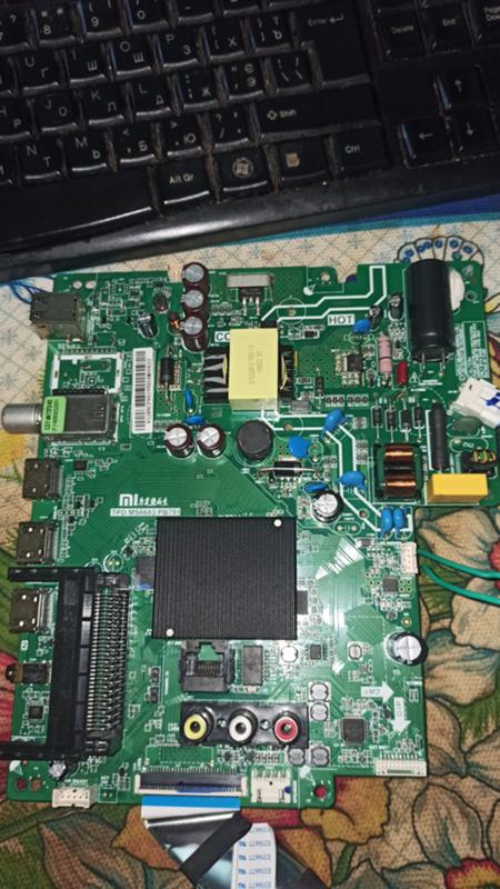 Помогите найти схему и разобраться с неисправностью платы телевизора xiaomi tpd.ms6683.pb791