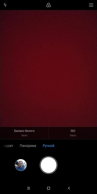 Почему на Redmi note 5 камера в режимах панорамы и ручной настройки включается только фронталка