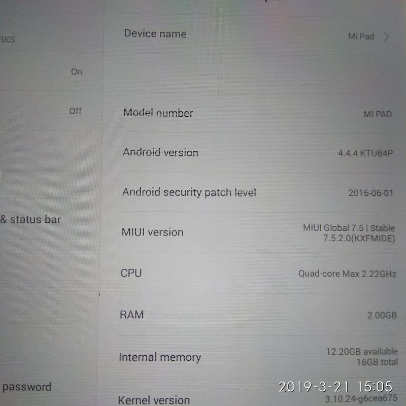 Xiaomi Mipad. Не прошивается - 1